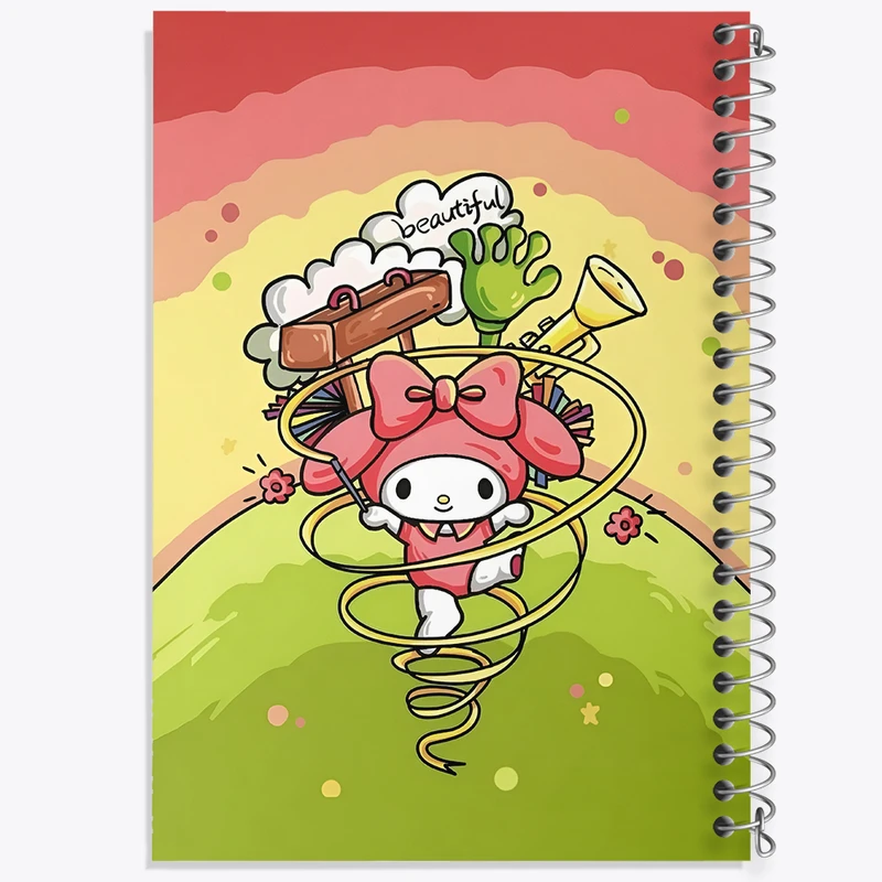 دفتر ژورنال نویسی 50 برگ خندالو مدل نقطه ای طرح ملودی کد N3993