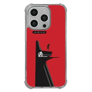 AKAM AMC-WTA15PRO-IRON MAN13 Cover For Apple iPhone 15 Pro
