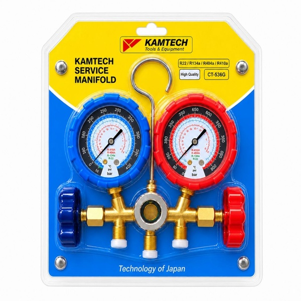گیج دو قلو کامتک مدل R410