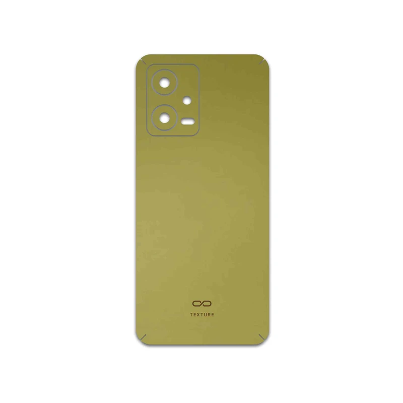 برچسب پوششی ماهوت مدل Matte-Gold مناسب برای گوشی موبایل شیائومی Poco X5