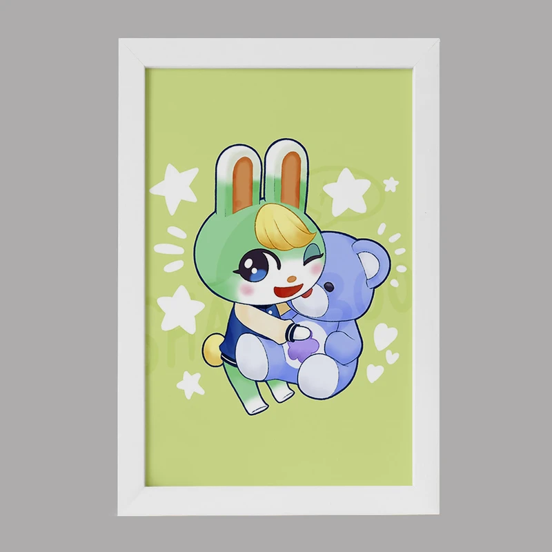 تابلو خندالو مدل بازی انیمال کراسینگ (Animal Crossing) کد 32633