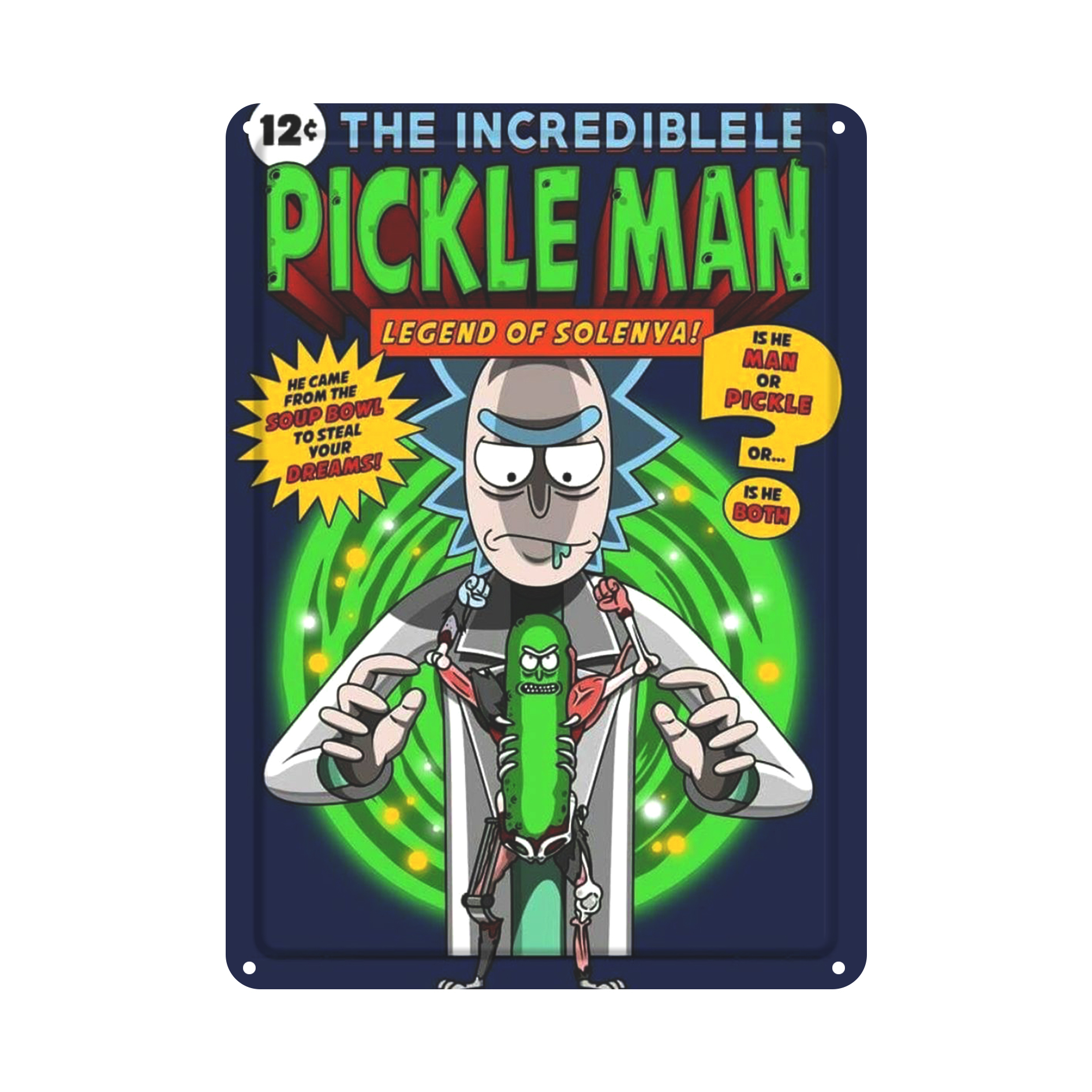 دیوارکوب مدل ریک اند مورتی کد  s 273