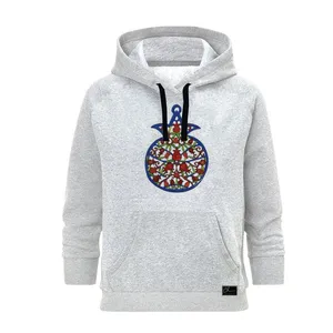 هودی زنانه مدل یلدا کد B148 رنگ طوسی