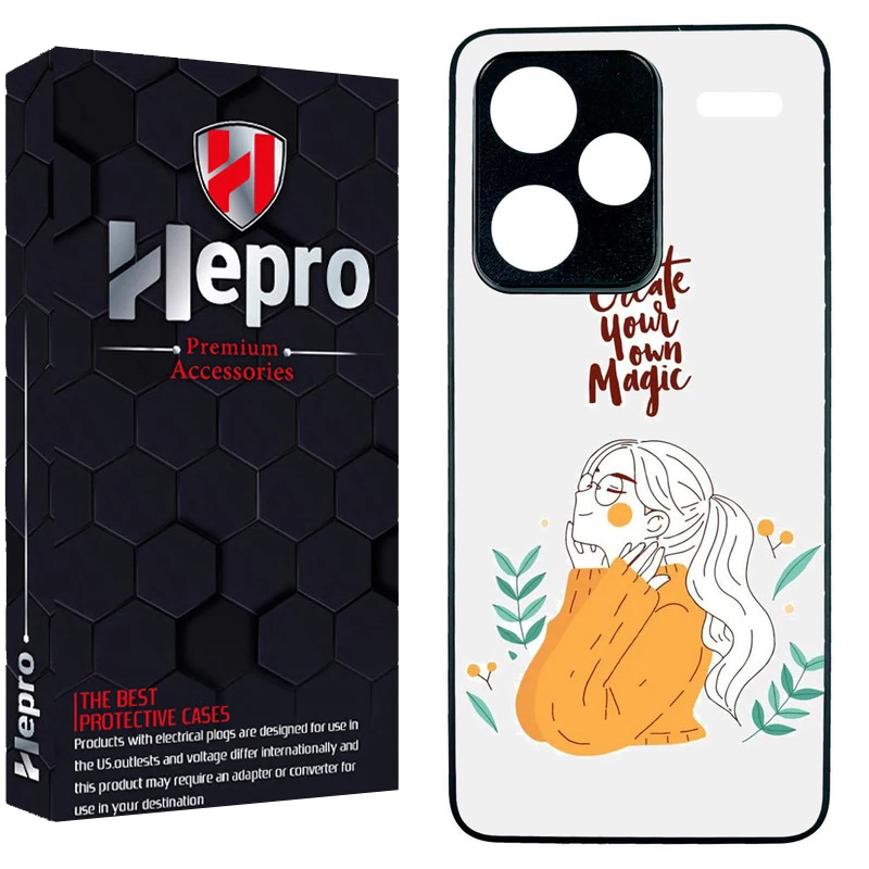 کاور هپرو طرح فانتزی مدل TPU مناسب برای گوشی موبایل شیائومی Redmi Note 13 Pro Plus