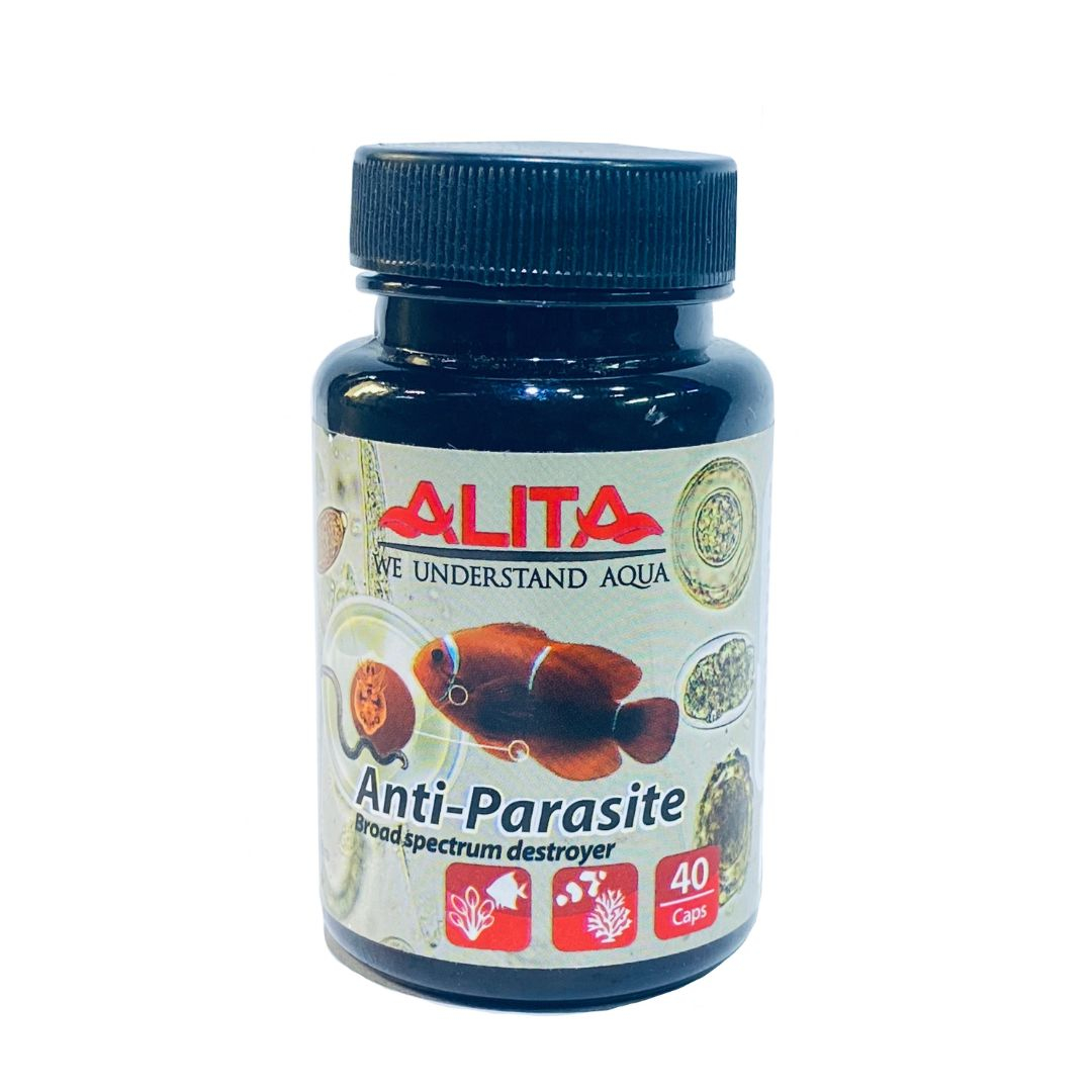 داروی ضدباکتری آبزیان آلیتا مدل Anti-Parasite بسته 40 عددی