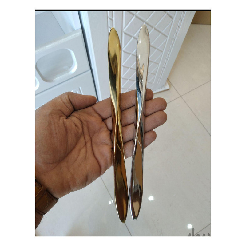 دستگیره کابینت و کمد مدل پاپیونی کد TE192 بسته 2 عددی