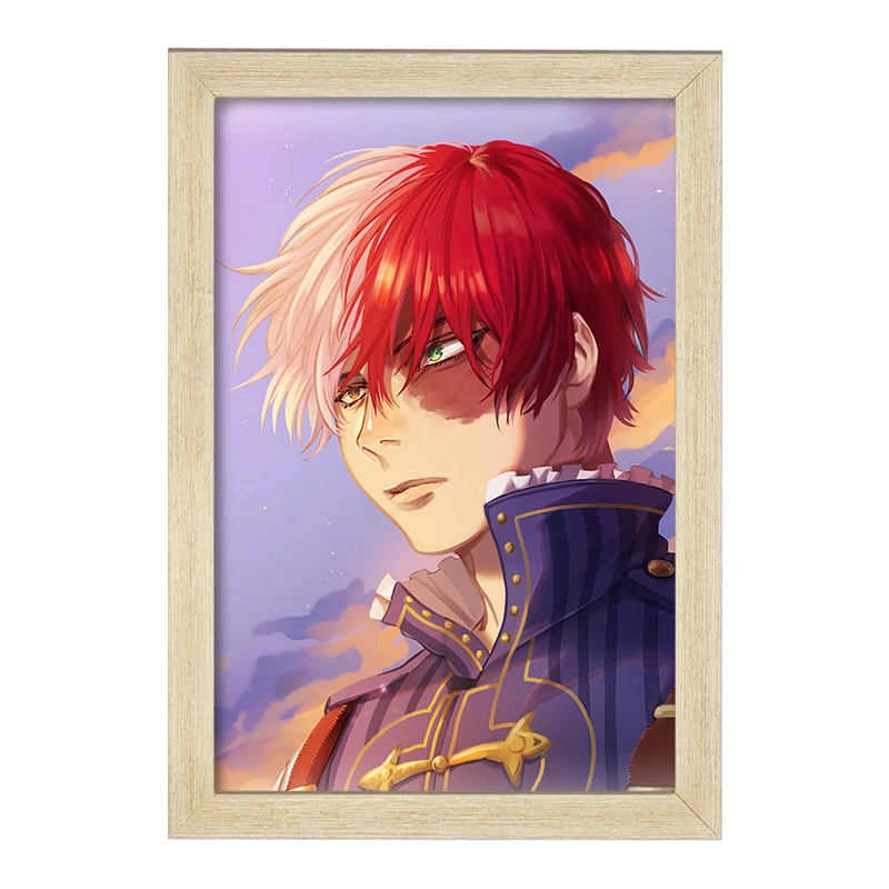 تابلو خندالو مدل  شوتو تودوروکی انیمه آکادمی قهرمان من My Hero Academia  کد 23490