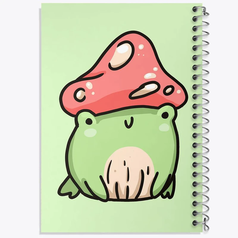 دفتر لیست خرید 50 برگ خندالو طرح قورباغه کد 29174