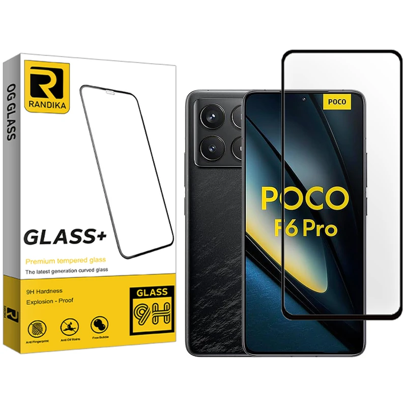 محافظ صفحه نمایش راندیکا مدل Premium مناسب برای گوشی موبایل شیائومی Poco F6 Pro