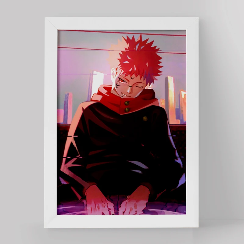 تابلو خندالو مدل ریومن سوکونا انیمه جوجوتسو کایزن کد 11100