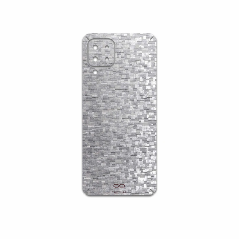 برچسب پوششی ماهوت مدل Silver-Silicon مناسب برای گوشی موبایل سامسونگ Galaxy A22 4G