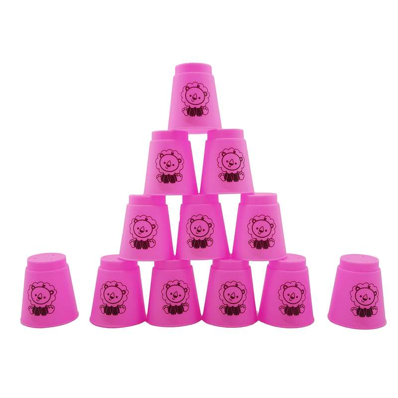 بازی فکری لیوان چینی مدل رپید کاپ کد x6 بسته 12 عددی