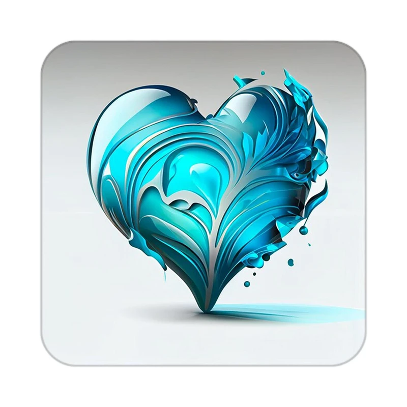 زیر لیوانی کاکتی مدل عاشقانه کد mp12953