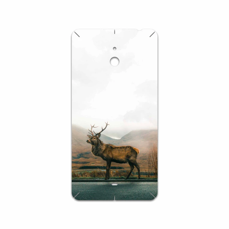 برچسب پوششی ماهوت مدل Horned Deer مناسب برای گوشی موبایل نوکیا Lumia 1320
