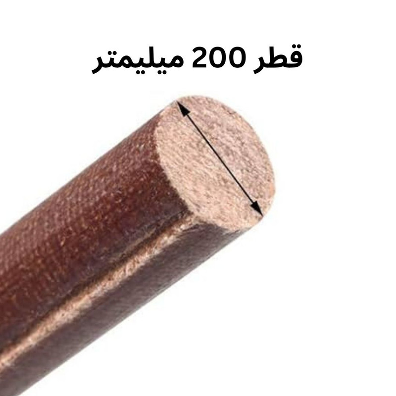 میلگرد فیبر نسوز نخ دار مدل F-200MM