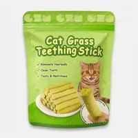 تشویقی گربه سی زد ام مدل Cat Grass Teething Stick طعم مرغ وزن 30 گرم