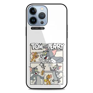 AKAM AMC-WA13PROMAX-TOM & JERRY1 Cover For Apple iPhone 13 Pro Max