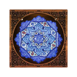 بشقاب میناکاری فاخر کد 20d16