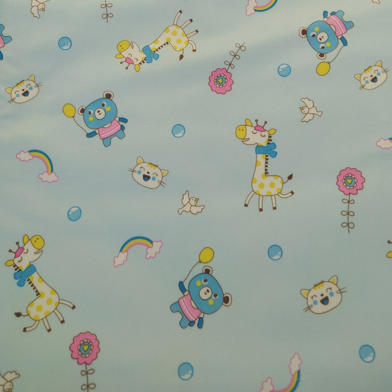 زیرانداز تعویض نوزاد مدل Giraffe and Flower