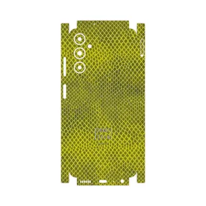 MAHOOT Yellow Snake Skin-FullSkin Cover Sticker for Samsung Galaxy A05s