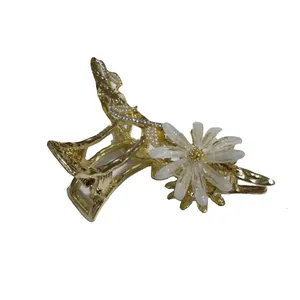 کلیپس مو زنانه مدل فلزی مجلسی