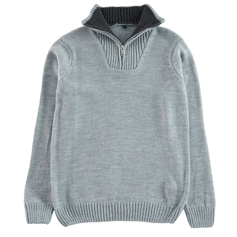 پلیور یقه برگردان مردانه مدل 820033052 طرح ترندیول