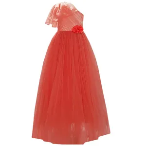 پیراهن مجلسی دخترانه اریکه کیدز مدل رومی