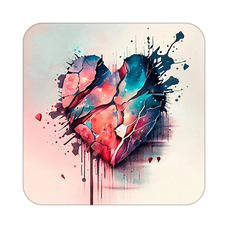 زیر لیوانی کاکتی مدل عاشقانه کد mp12958