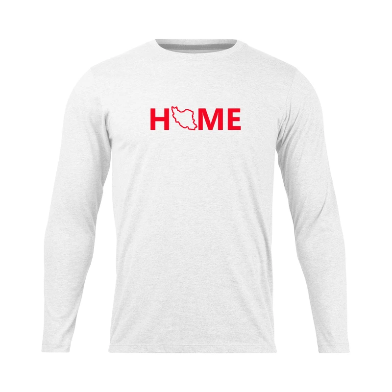 تی شرت آستین بلند مردانه مدل HOME کد 0830