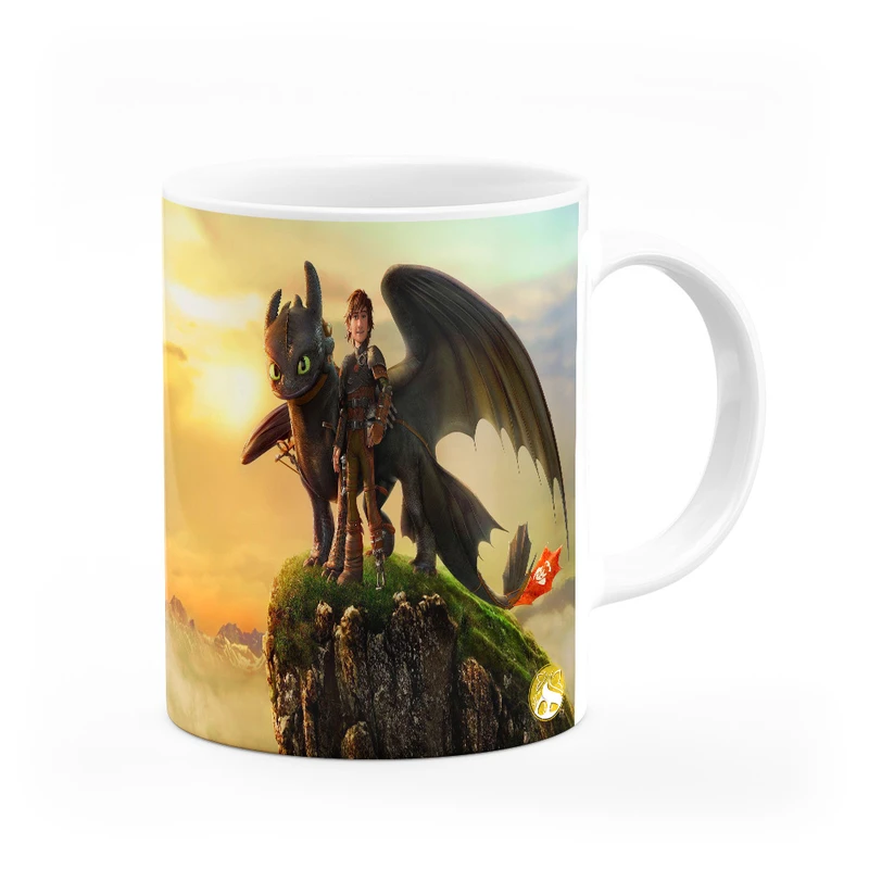 ماگ هومرو طرح انیمیشن اژدهاسواران مدل MG4009