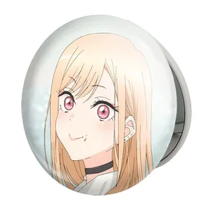 آینه جیبی خندالو طرح کیتاگاوا انیمه مای درس آپ دارلینگ مدل تاشو کد 23873 