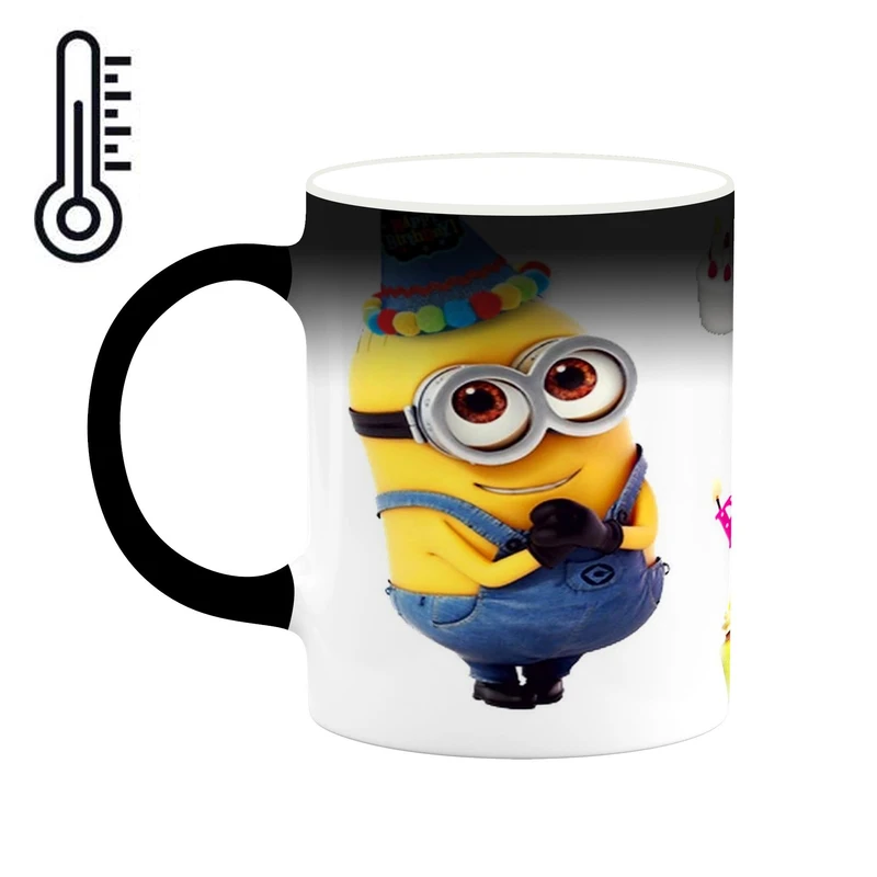 ماگ حرارتی کاکتی طرح minion مینیون مدل mgh42615