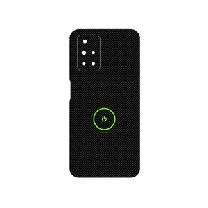 MAHOOT Minimal Power Button Cover Sticker for Xiaomi Redmi 10