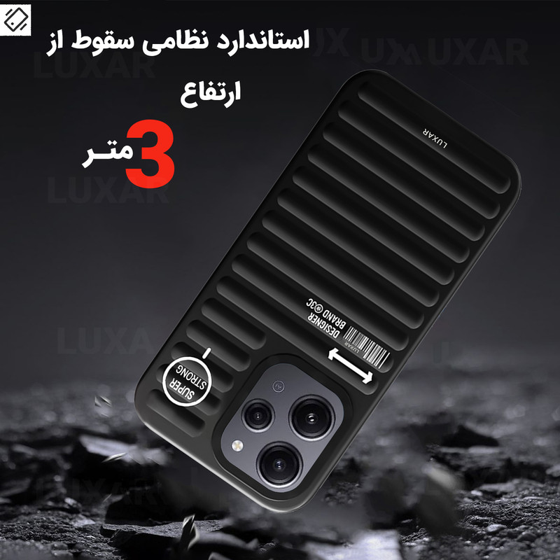  کاور لوکسار مدل LuxKit مناسب برای گوشی موبایل شیائومی Redmi 12 4G / Redmi 12 5G
