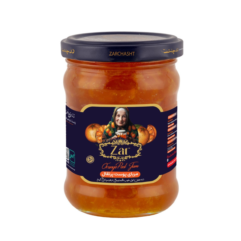 مربا پوست پرتقال زرچاشت - 300 گرم