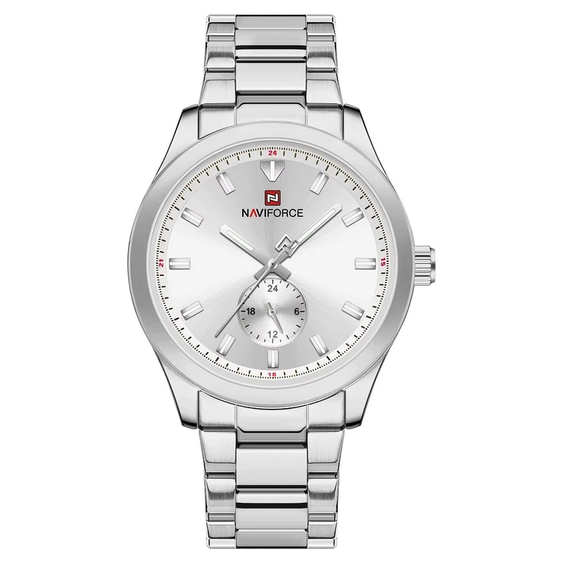 ساعت مچی عقربه‌ای کوارتز مردانه نیوی فورس مدل NF9231SWS