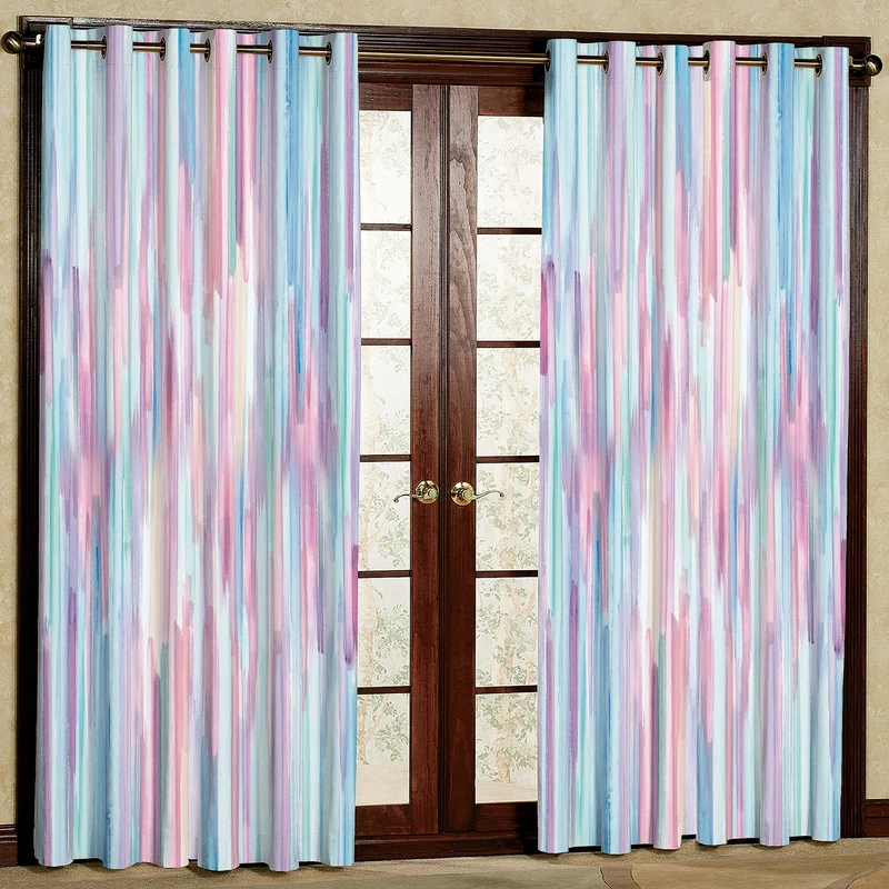  پرده مدل مخمل پانچی کد 1055a سایز 140x280 سانتی متر