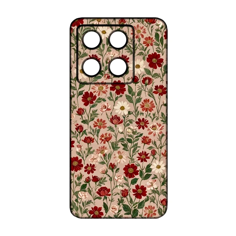 کاور طرح گل کد 324 مناسب برای گوشی موبایل شیائومی 14T