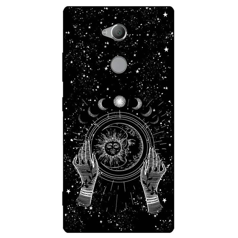 کاور مگافون طرح ماه و خورشید مدل 1892 مناسب برای گوشی موبایل سونی Xperia L2 