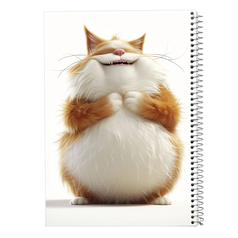 دفتر مشق 50 برگ مدوپد مدل سگ و گربه کد DF17328