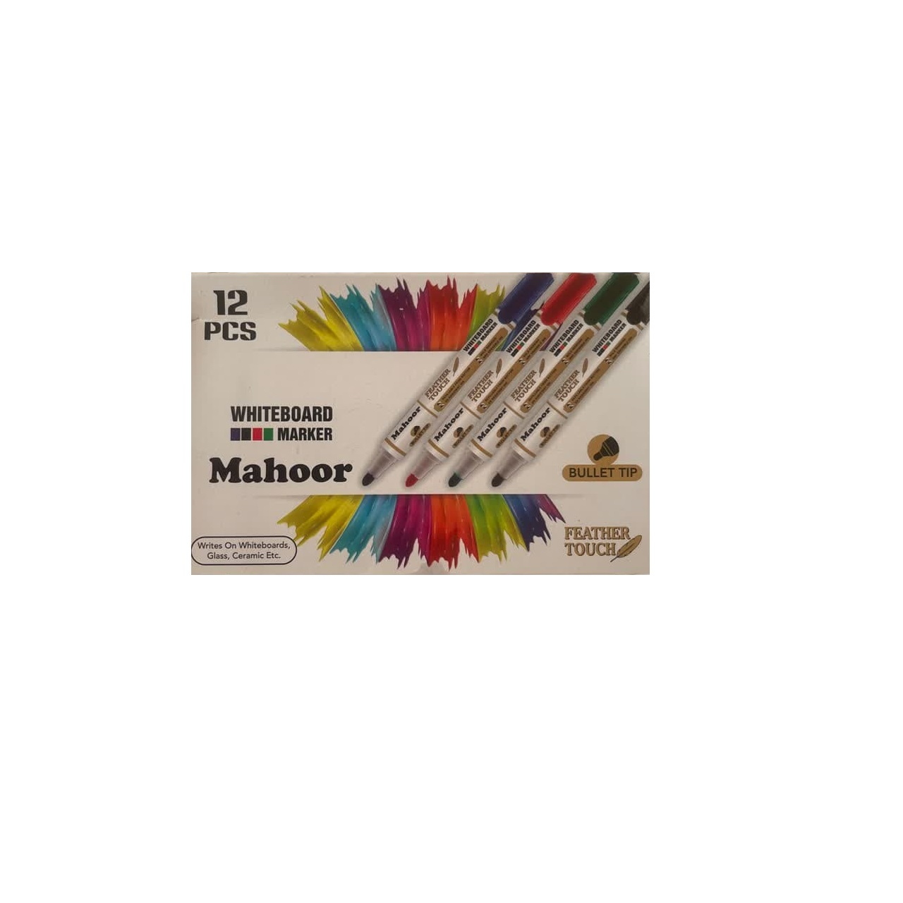 ماژیک وایت برد ماهور کد 01 بسته 12 عددی