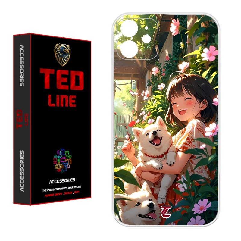 کاور تدلاین طرح سگ کد 1177 مناسب برای گوشی موبایل اپل Iphone 11