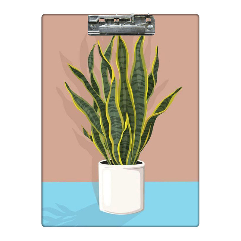 تخته شاسی طرح گلدان سانسوریا کد 3585170 سایز A4