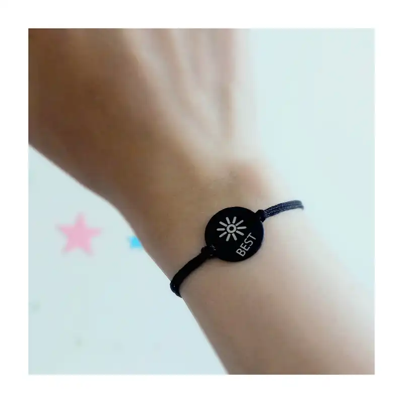 دستبند مدل ست دوستی خورشید و ماه best friends بسته 2 عددی