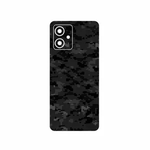 MAHOOT Night_Army_Pixel Cover Sticker for Motorola Moto G54
