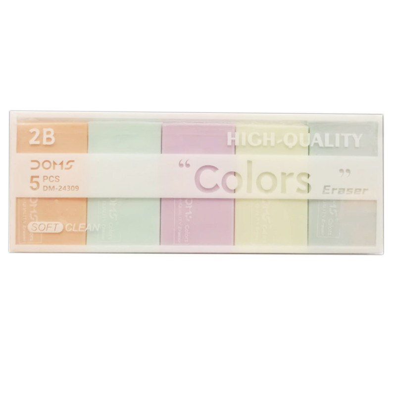 پاک کن دامس مدل پاستلی مجموعه 5 عددی