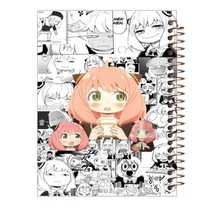 دفتر رنگ آمیزی 40 برگ طرح انیمه مدل انیا کد R63