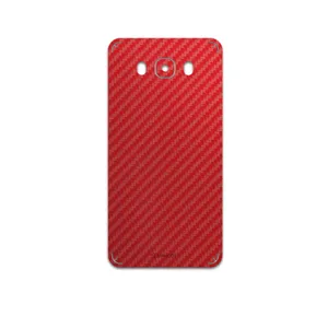 MAHOOT Red-Fiber Cover Sticker for Samsung Galaxy J7 2016