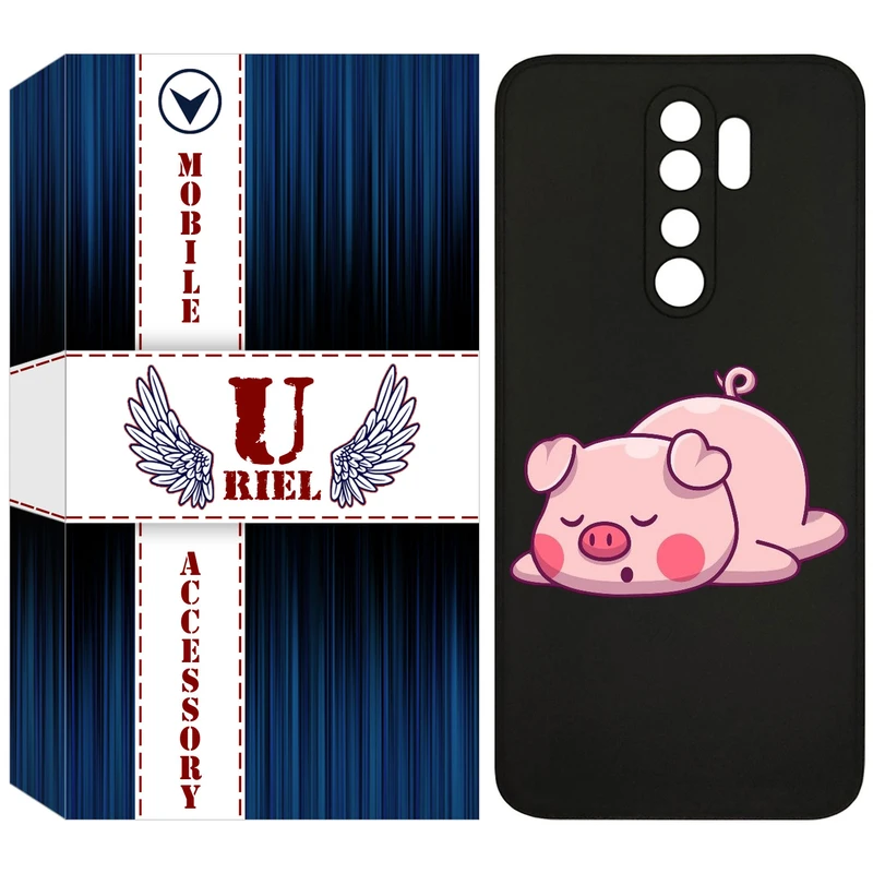 کاور یوریل مدل KSH کد 42 طرح پیگی مناسب برای گوشی موبایل شیائومی Redmi Note 8 Pro