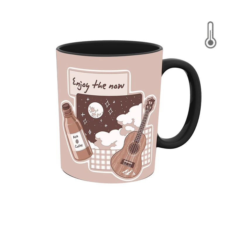 ماگ حرارتی طرح گرافیکی مدل گیتار